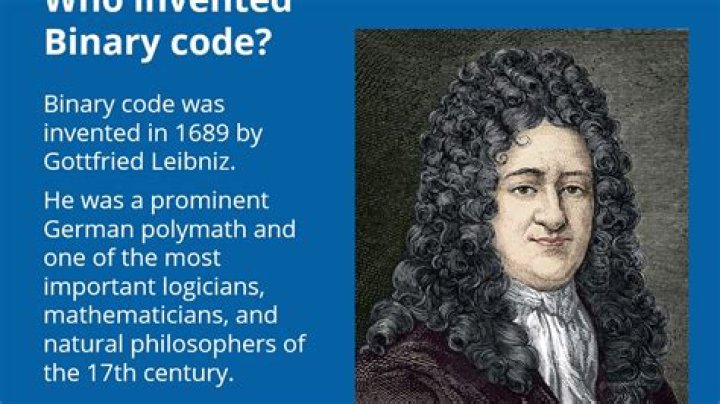 When was binary invented?