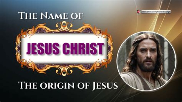 When was jesus given the name christ?