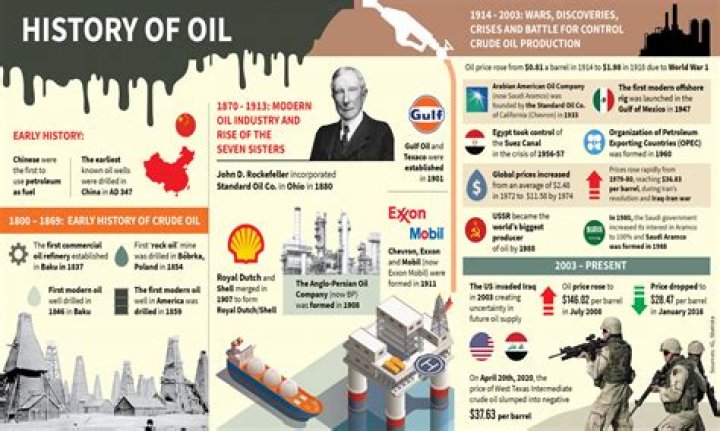 When was petroleum first used?