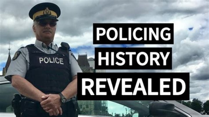 When was policing invented?