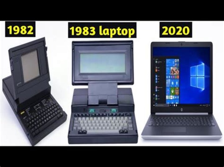 When were laptops invented?