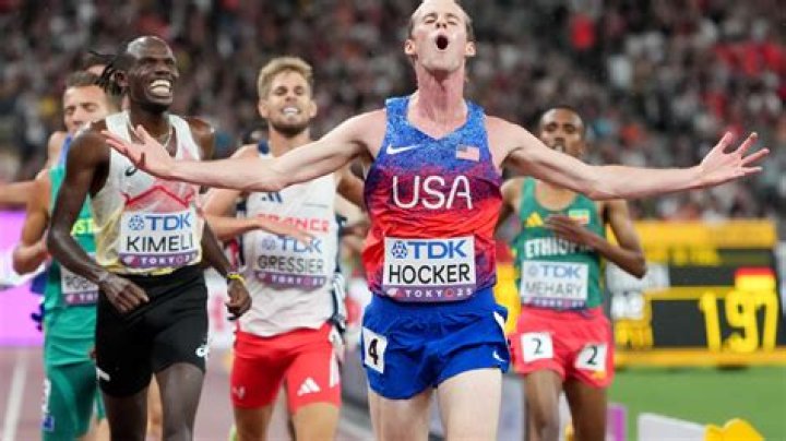 When will cole hocker run in the olympics?