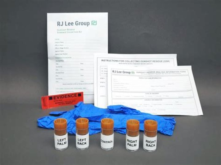 Where are gsr samples obtained from when taken from the hands?