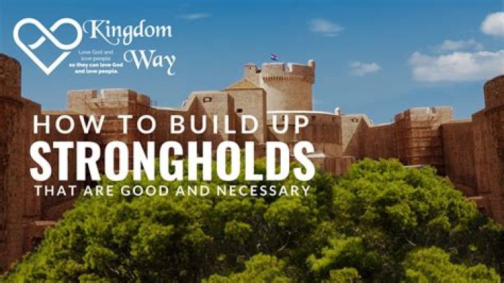 Where are strongholds usually located?