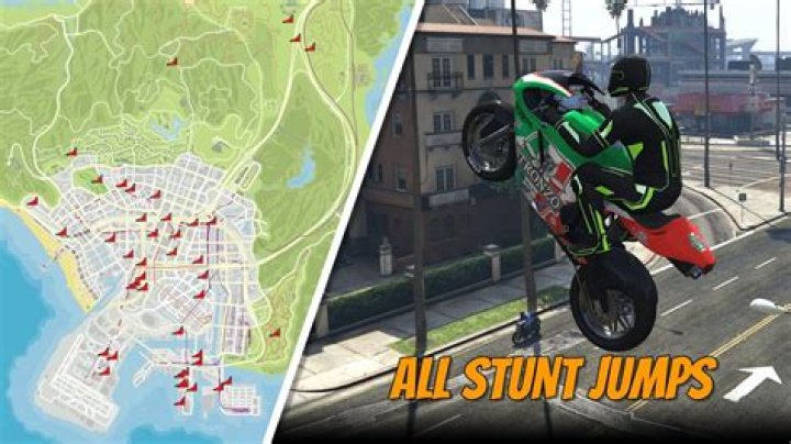 Where are stunt jumps in gta 5?