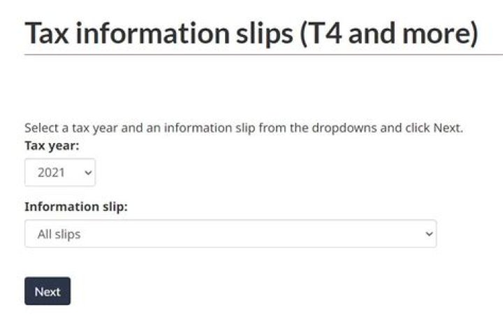 Where are t4 slips?