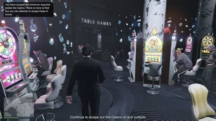 Where are the keypads in the diamond casino?