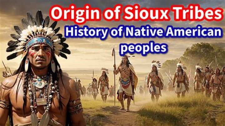 Where are the sioux tribe from?