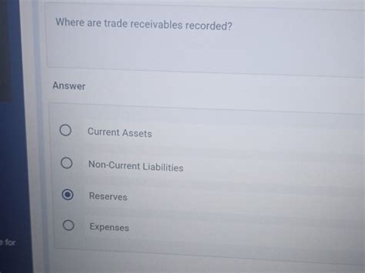 Where are trade receivables?