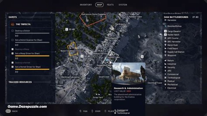 Where are turrets located?