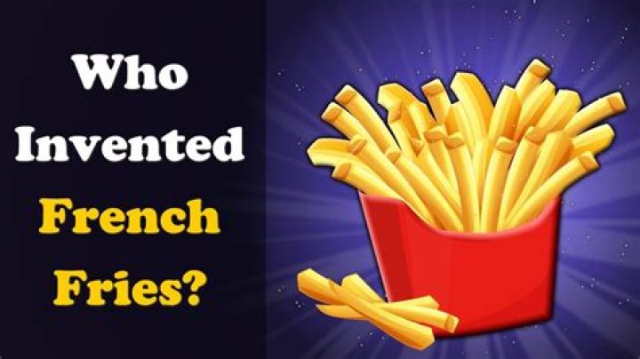 Where did fries come from?