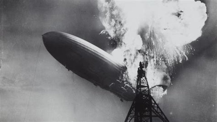 Where did hindenburg go down?