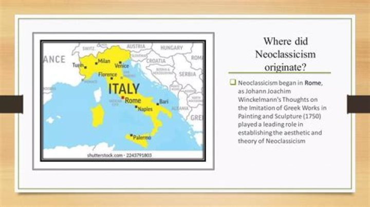 Where did neoclassicism start?