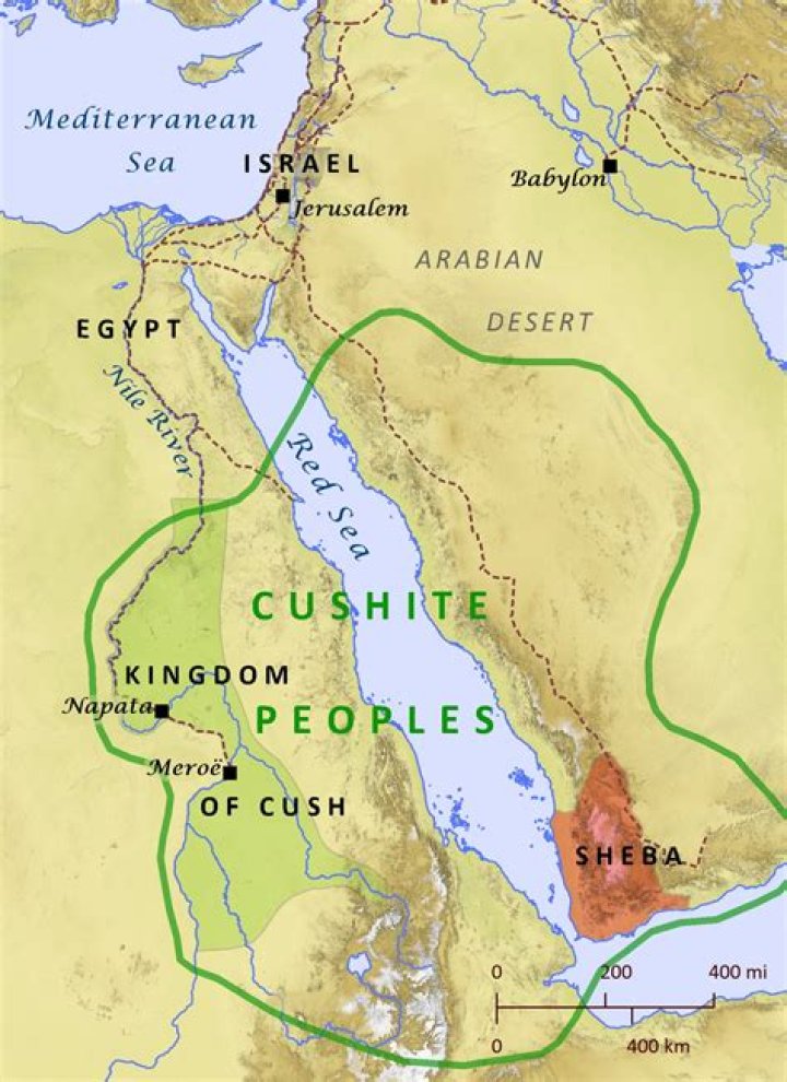 Where did the cushites live?