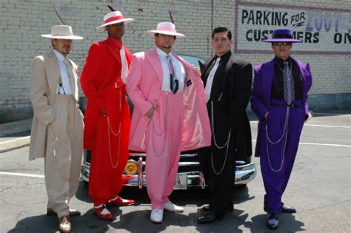 Where did zoot suiters originate?