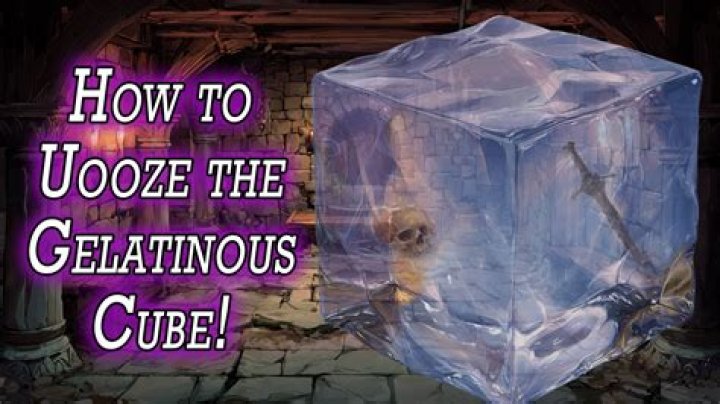 Where do gelatinous cubes come from?