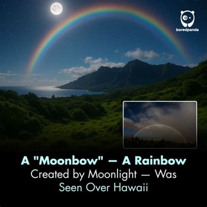 Where do moonbows happen?