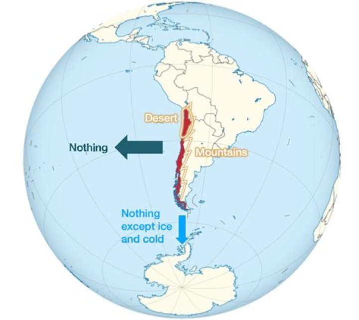 Where do most chileans live?