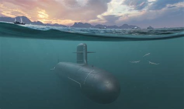 Where do submarines get air to surface?