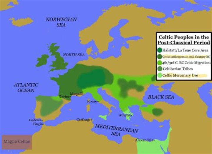Where do the celts come from?