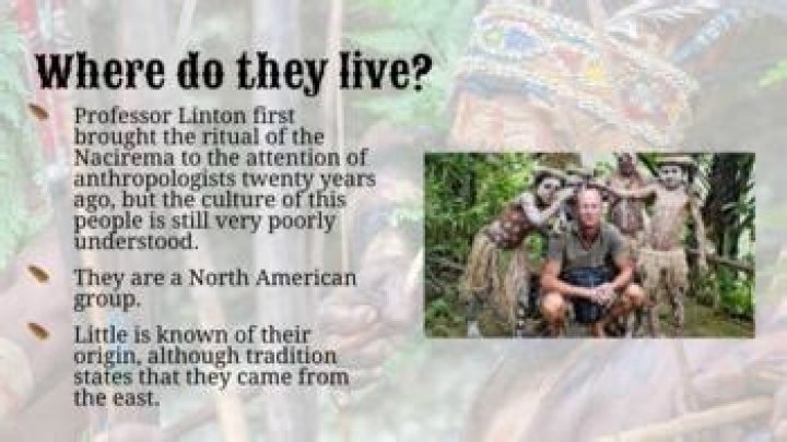 Where do the nacirema live?