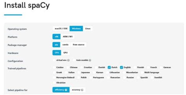 Where does spacy install?