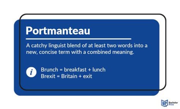 Where does the word portmanteau come from?