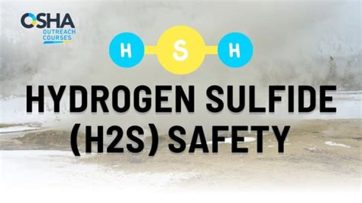 Where hydrogen sulfide is found?