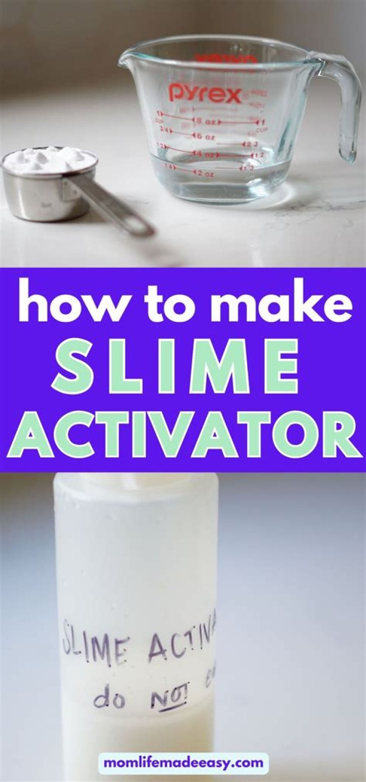 Where is activator for slime?