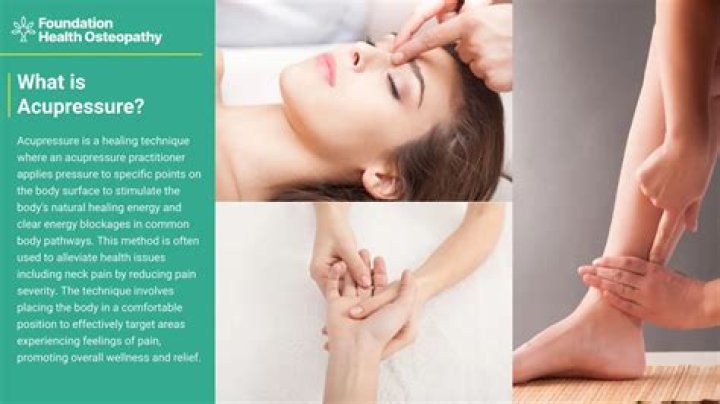 Where is acupressure massage?