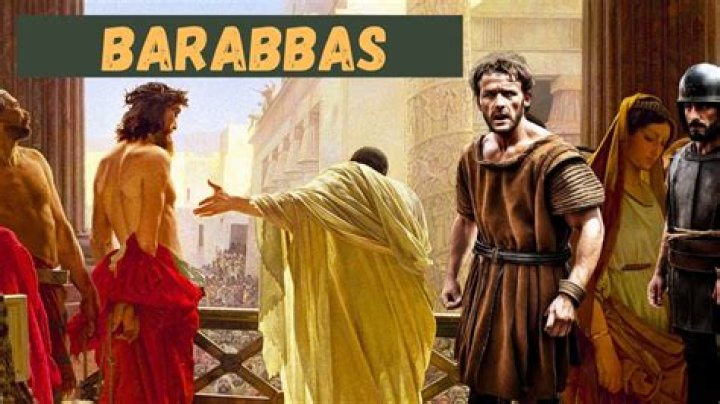 Where is barabbas mentioned in the bible?