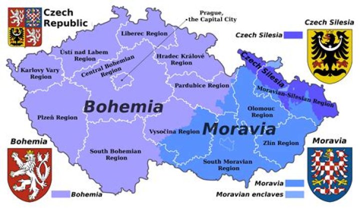 Where is bohemia and moravia?