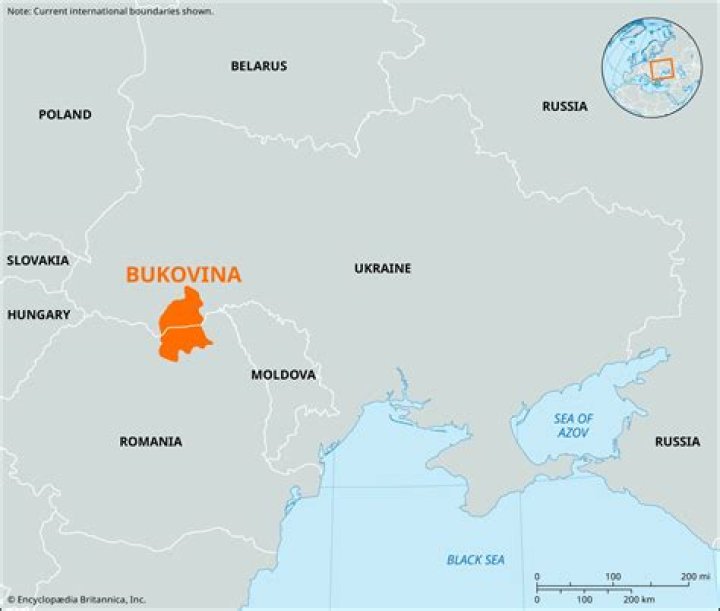 Where is bucovina romania?