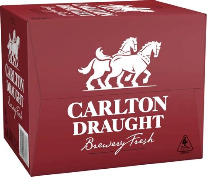 Where is carlton draught brewed?