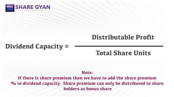 Where is distributable profit?