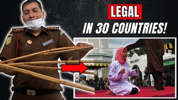 Where is flogging legal?