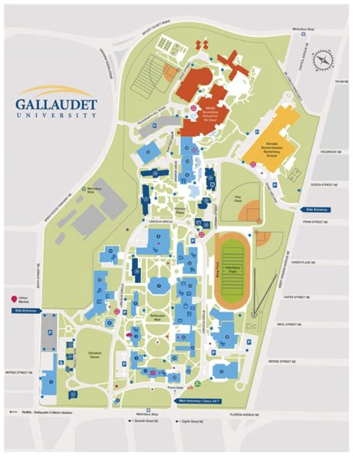 Where is gallaudet university located quizlet?