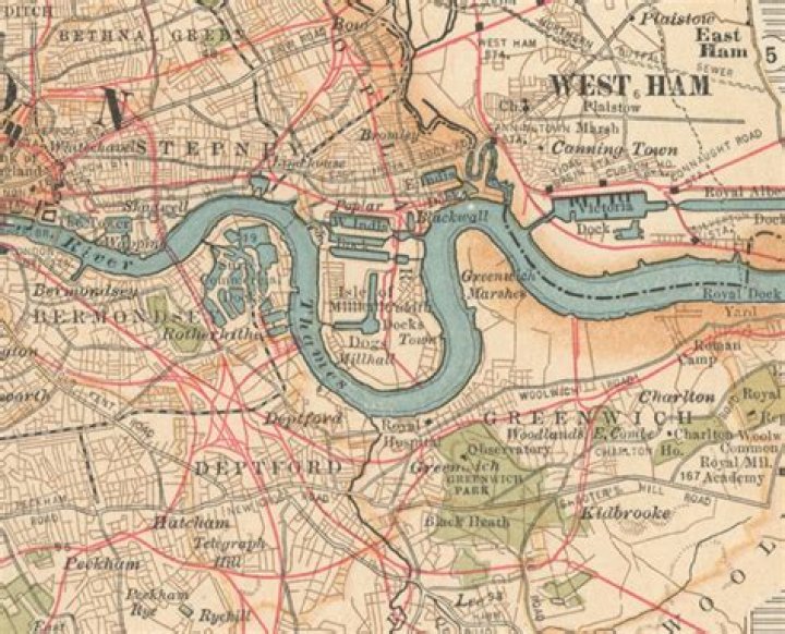 Where is london docklands located?