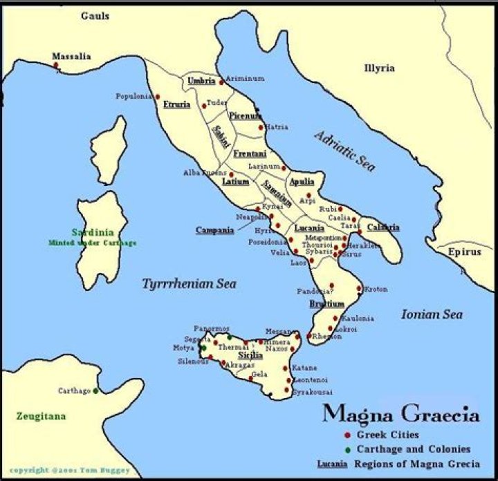 Where is magna grecia?