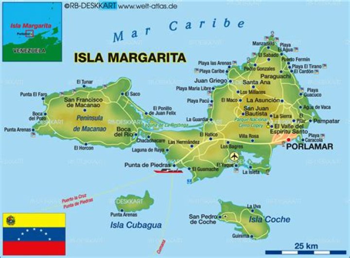 Where is margarita island?