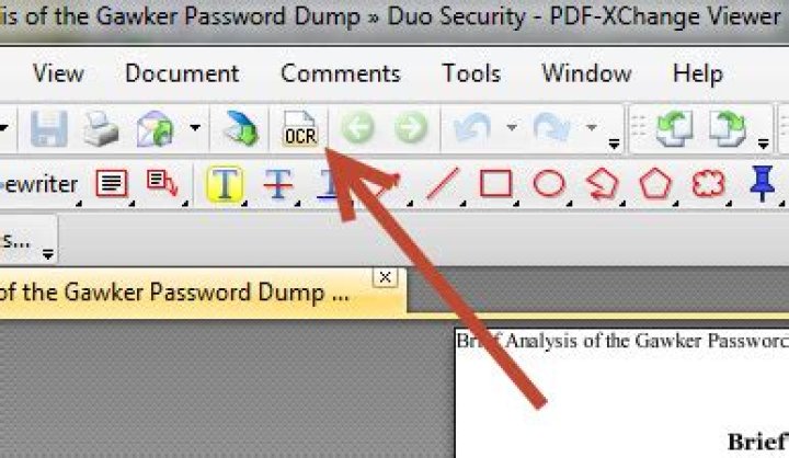 Where is ocr in pdf?