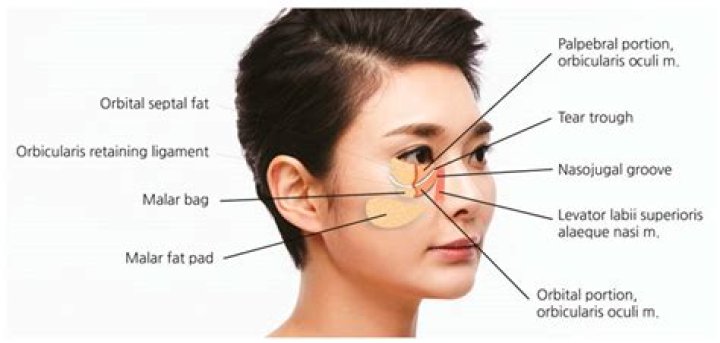 Where is periorbital located?