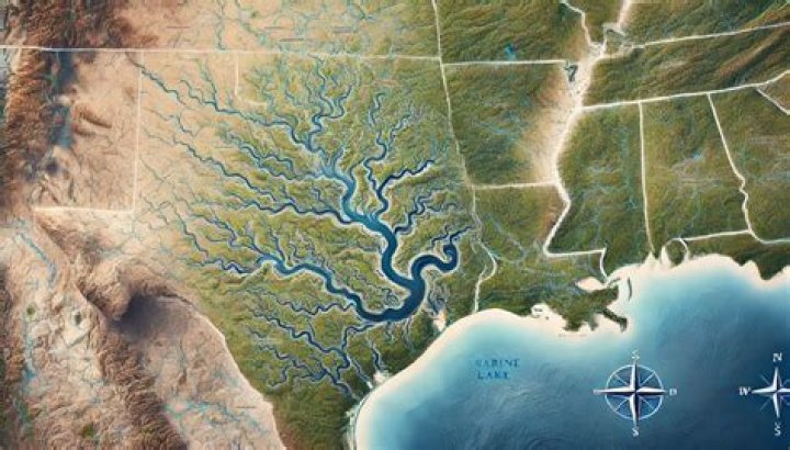 Where is sabine river?