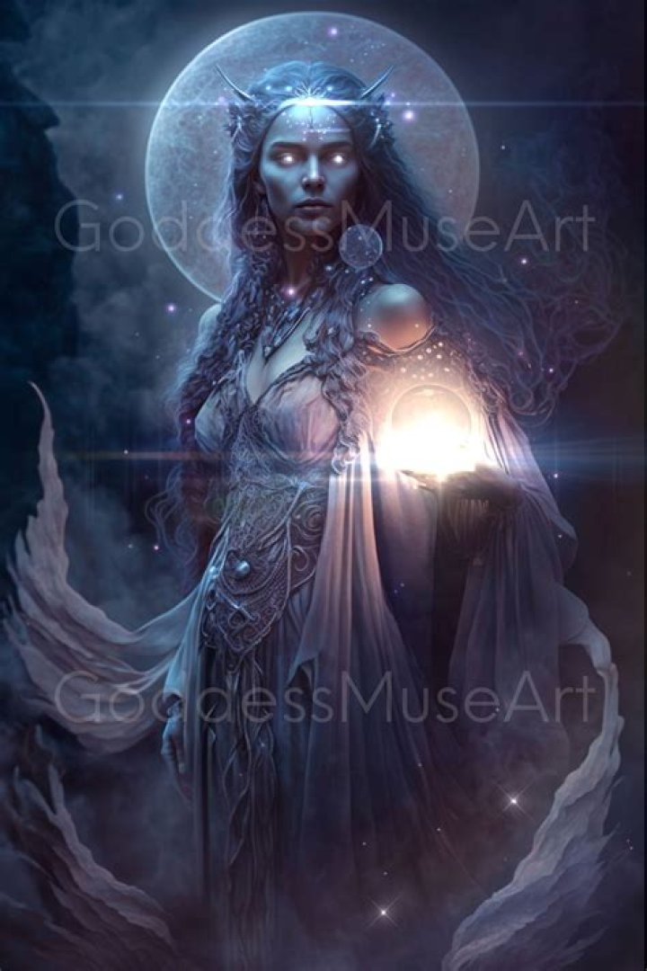 Where is selene the moon goddess from?