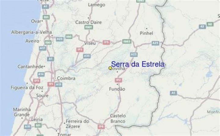 Where is serra da estrela portugal?