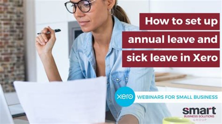Where is sick leave in xero?