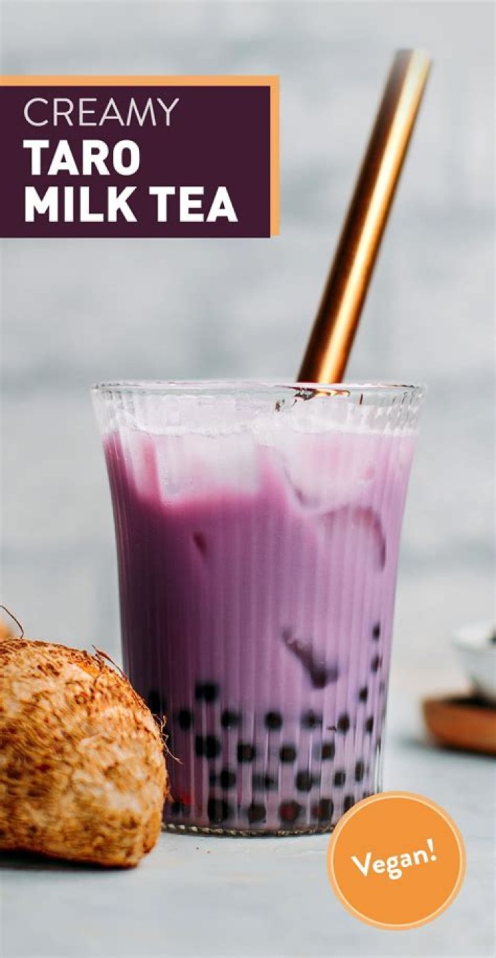 Where is taro milk tea from?