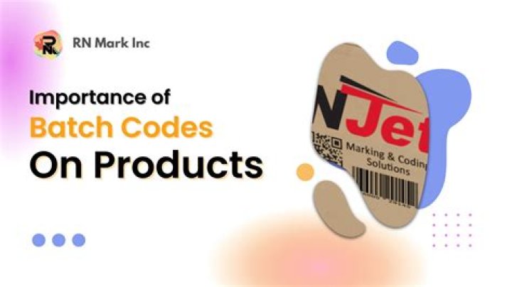 Where is the batch code on the ordinary?