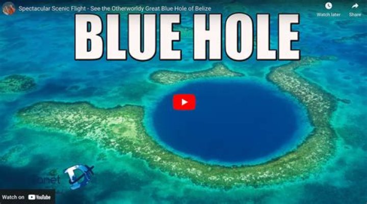Where is the blue hole port albert?
