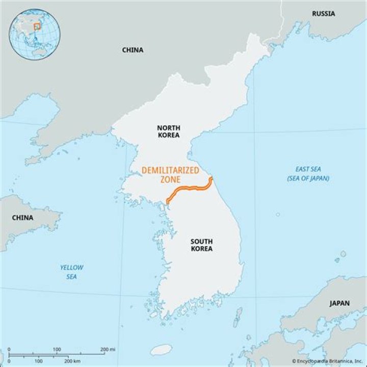 Where is the demilitarized zone?